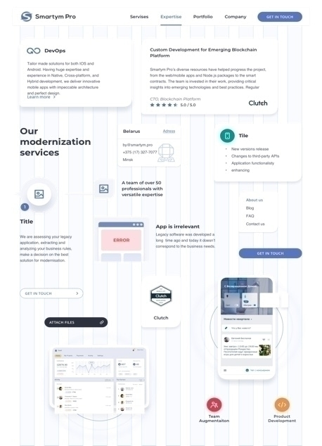 Design examples of components
